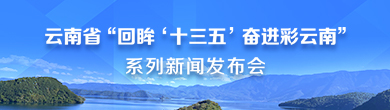 云南省“回眸‘十三五’奋进彩云南 ”系列新闻发布会